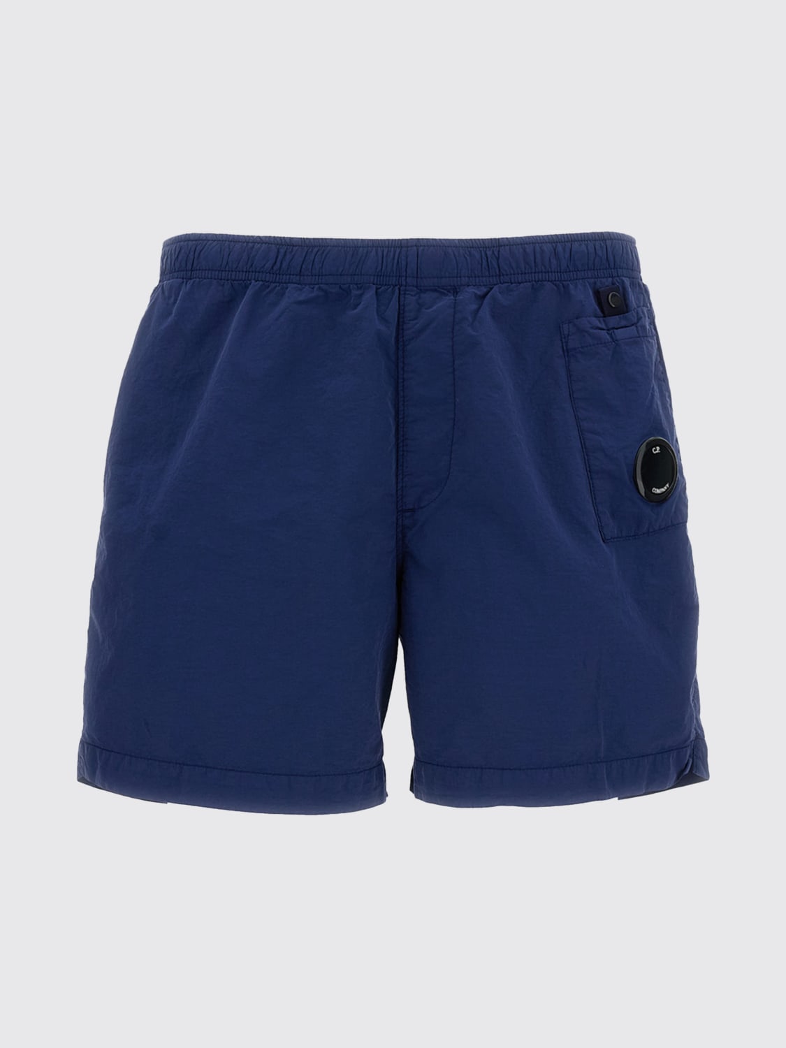 C.P. Company Blue Nylon Short And Mini Shorts