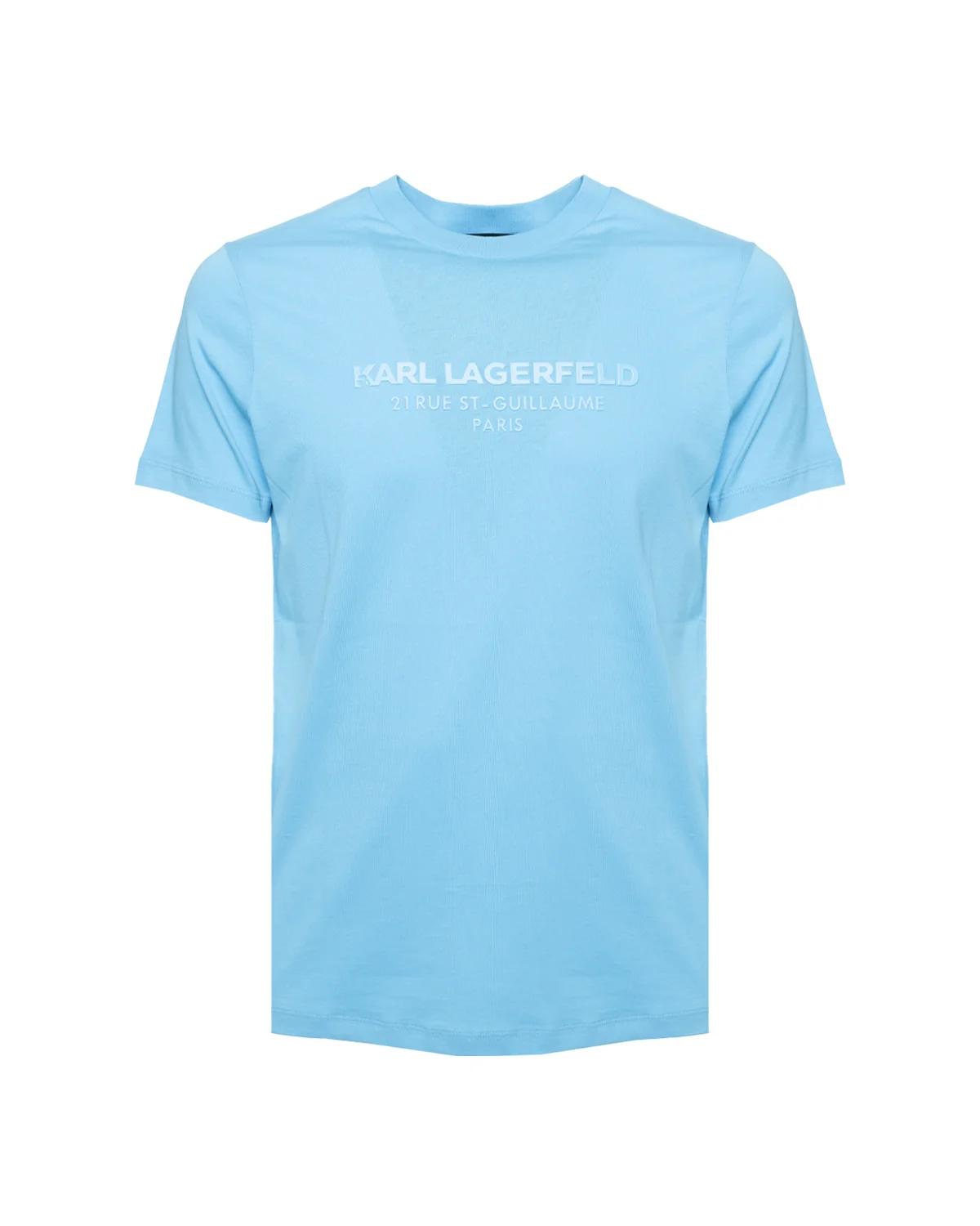 Karl Lagerfeld Karl Lagerfeld 3D Address Crewneck T-Shirt