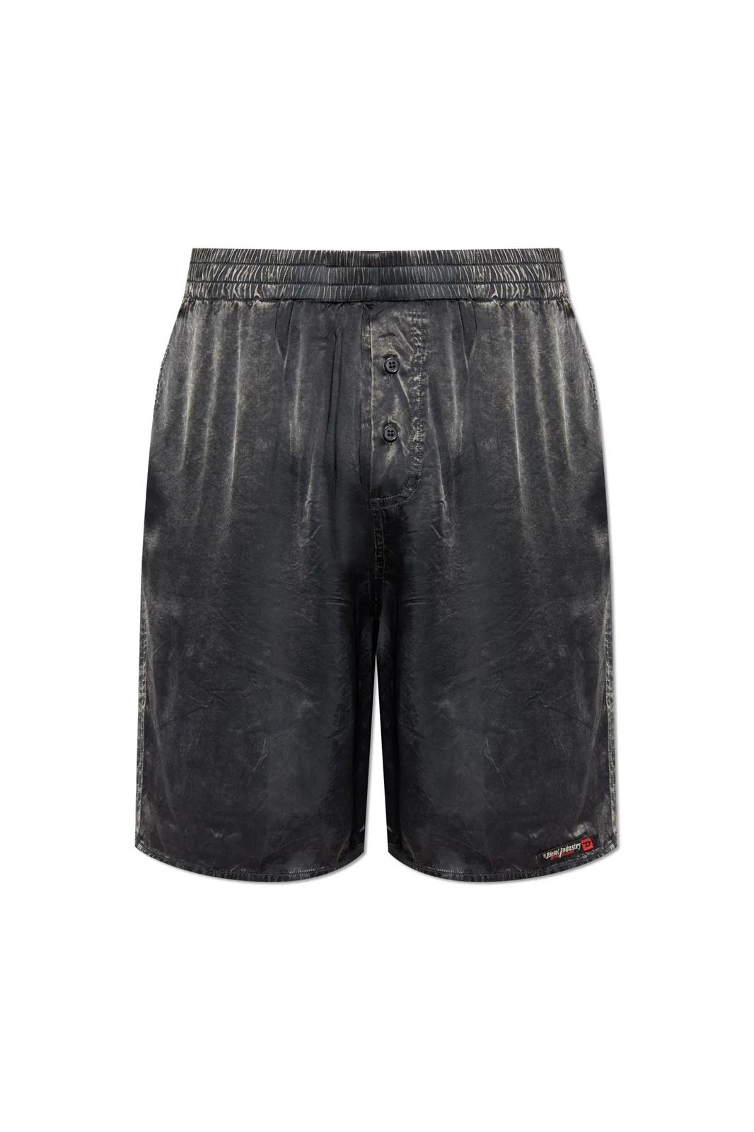DIESEL Diesel Extra-Long Denim Effect Boxer Shorts