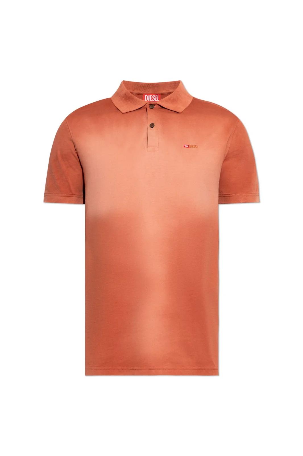 DIESEL Diesel T-Rejust-R3 Logo Embroidery Jersey Polo Shirt