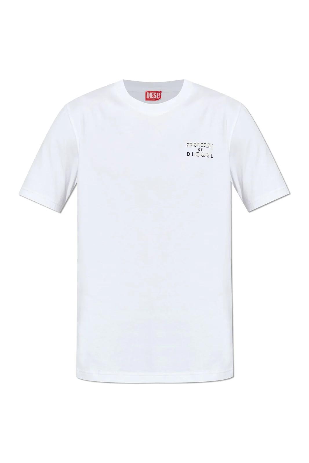 DIESEL Diesel T-Adjust-V5 Oval D Patch T-Shirt