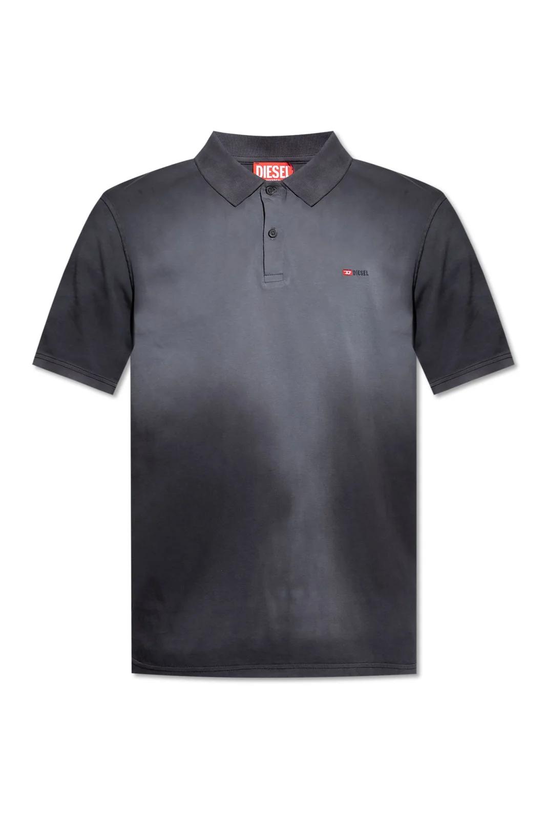 DIESEL Diesel T-Rejust-R3 Logo Embroidery Jersey Polo Shirt