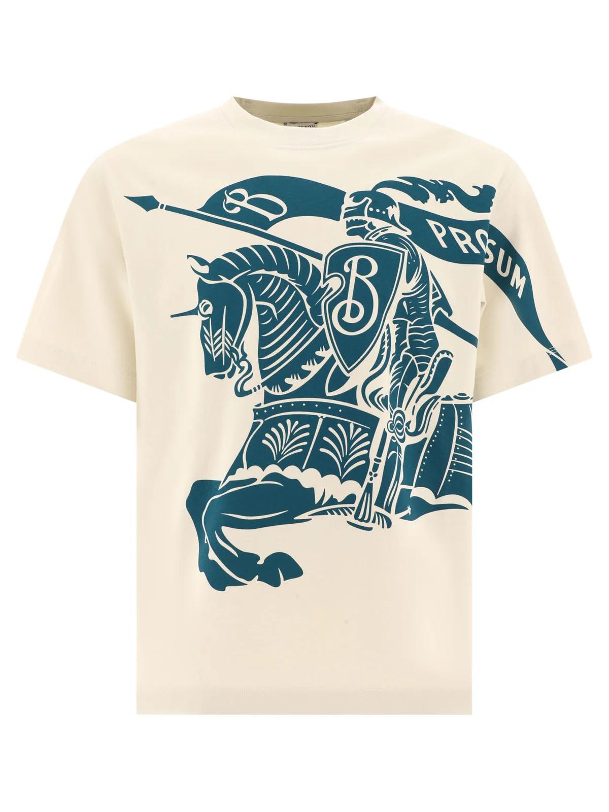 Burberry Burberry Graphic Printed Crewneck T-Shirt