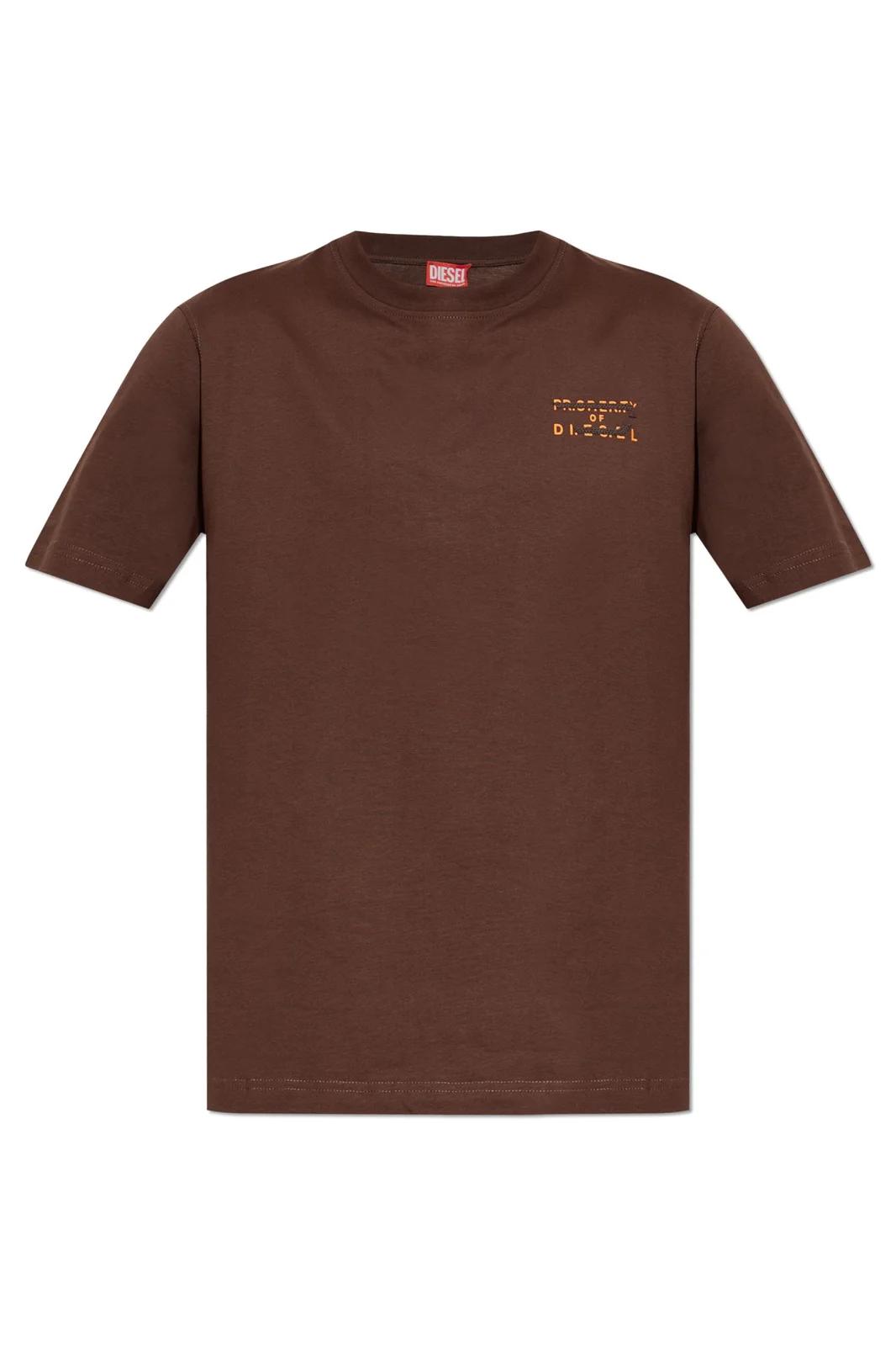 DIESEL Diesel T-Adjust-V5 Oval D Patch T-Shirt