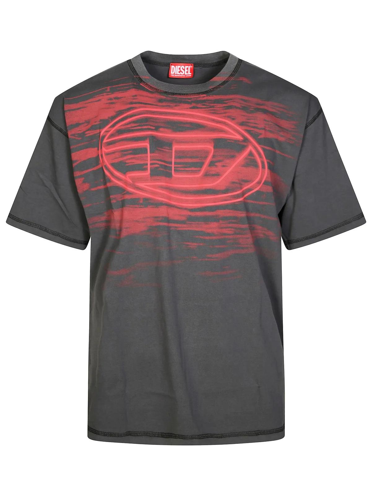 DIESEL Diesel Oval-D Crewneck T-Shirt