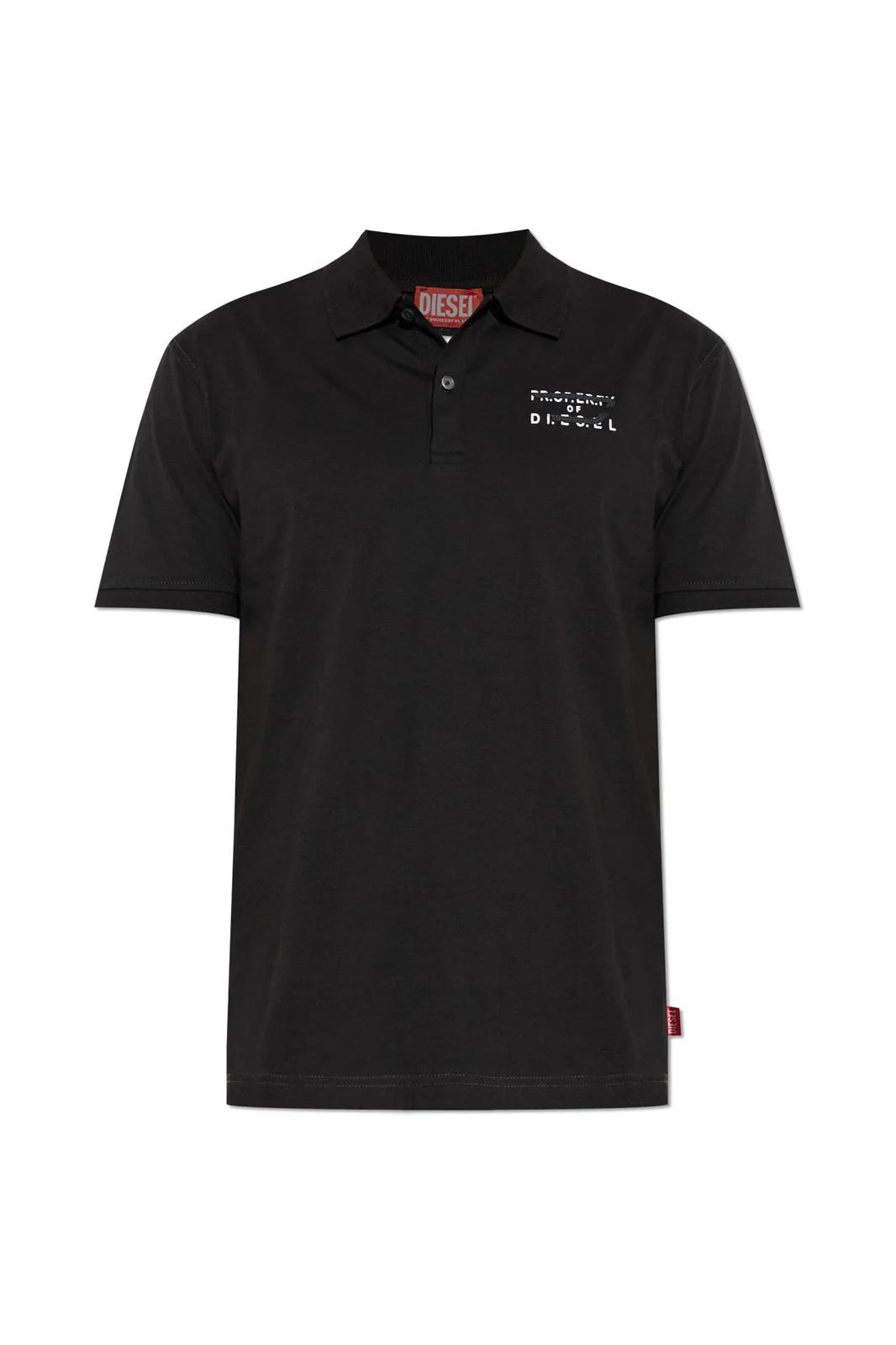 DIESEL Diesel Logo Printed Polo Shirt