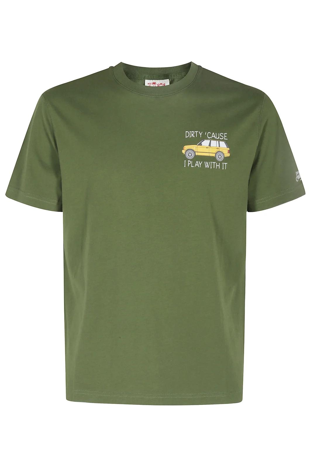 Mc2 Saint Barth Mc2 Saint Barth Embroidered Crewneck T-Shirt