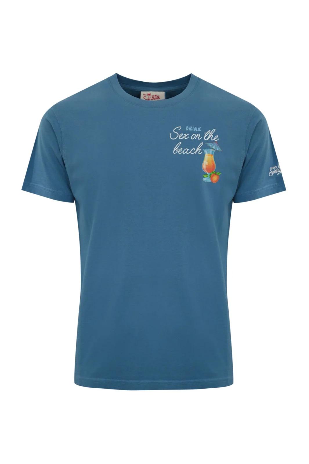 Mc2 Saint Barth Mc2 Saint Barth Graphic Printed Crewneck T-Shirt