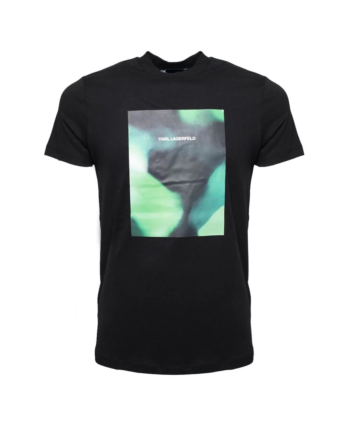 Karl Lagerfeld Karl Lagerfeld Photographic Print T-Shirt