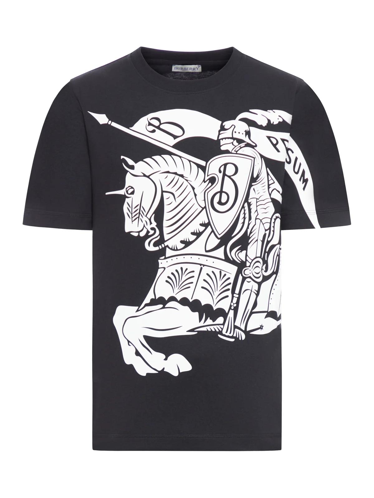 Burberry Burberry Logo Printed Crewneck T-Shirt