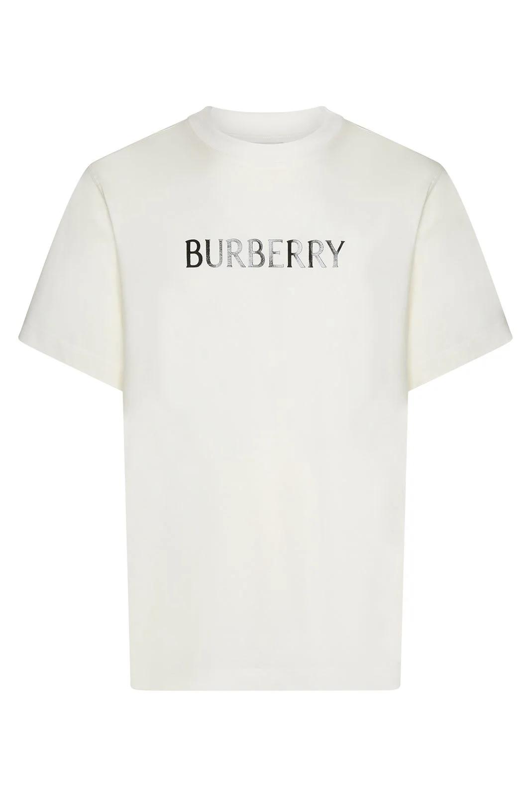 Burberry Burberry Logo Printed Crewneck T-Shirt