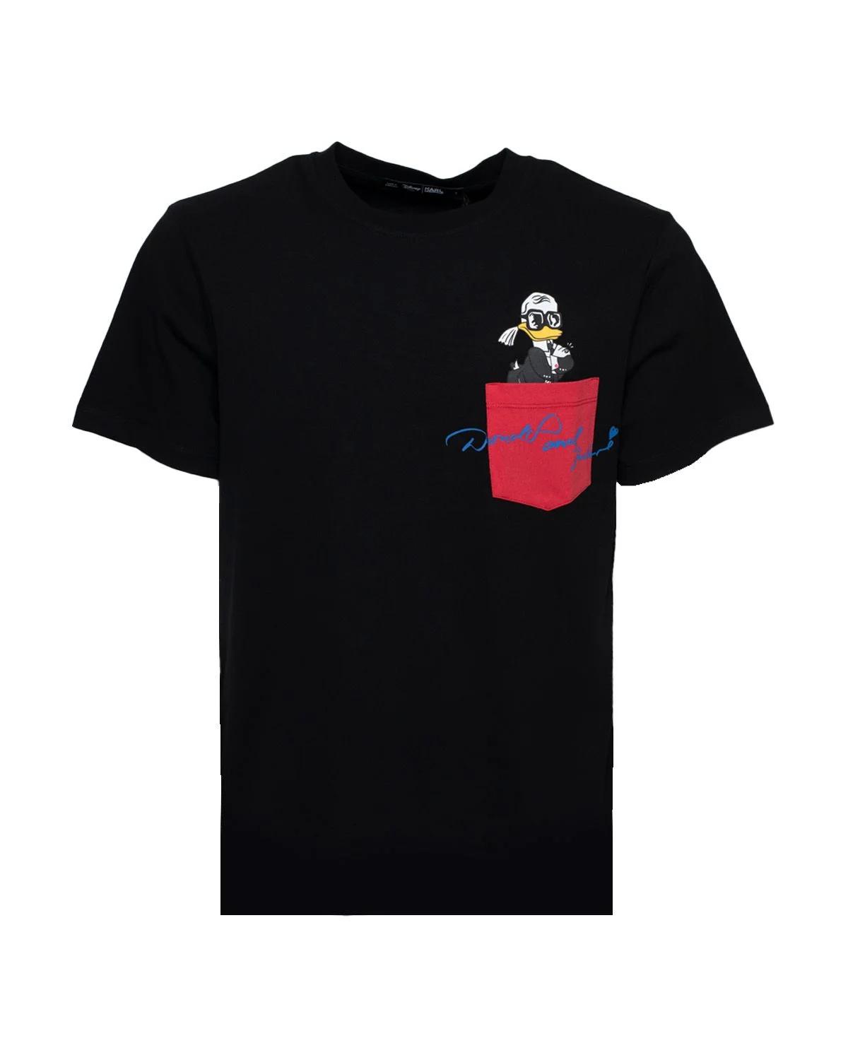 Karl Lagerfeld Karl Lagerfeld Pocket Crewneck T-Shirt