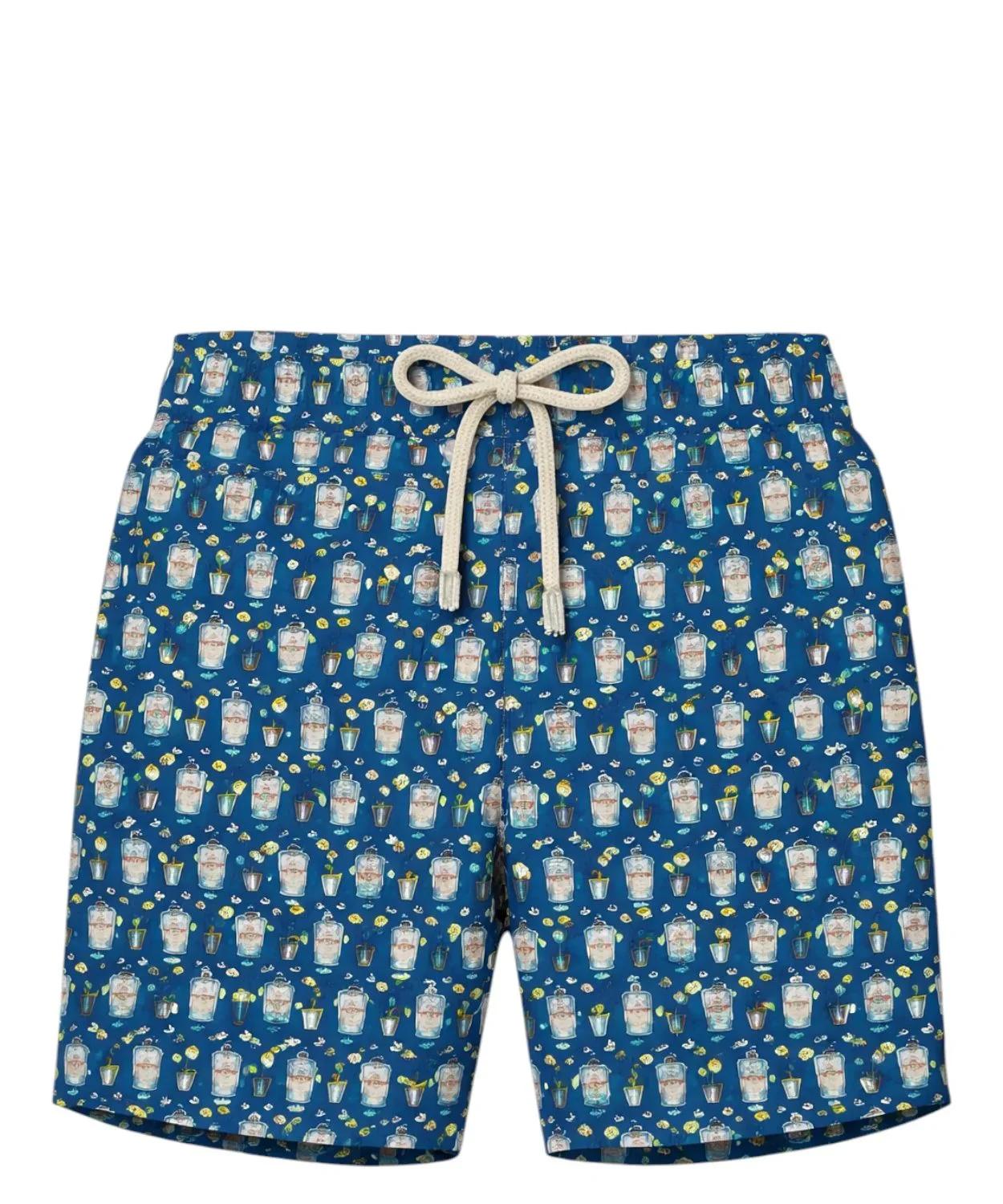 Mc2 Saint Barth Mc2 Saint Barth Lighting Printed Swim Shorts