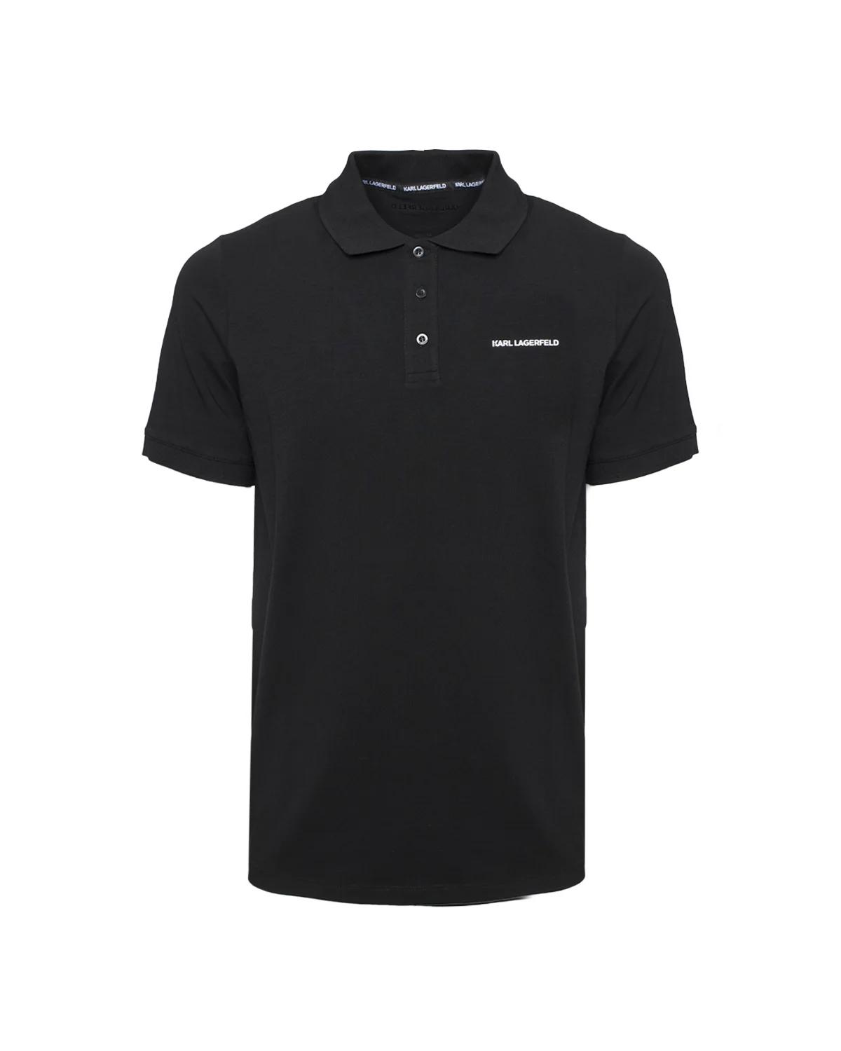 Karl Lagerfeld Karl Lagerfeld Logo Detailed Polo Shirt