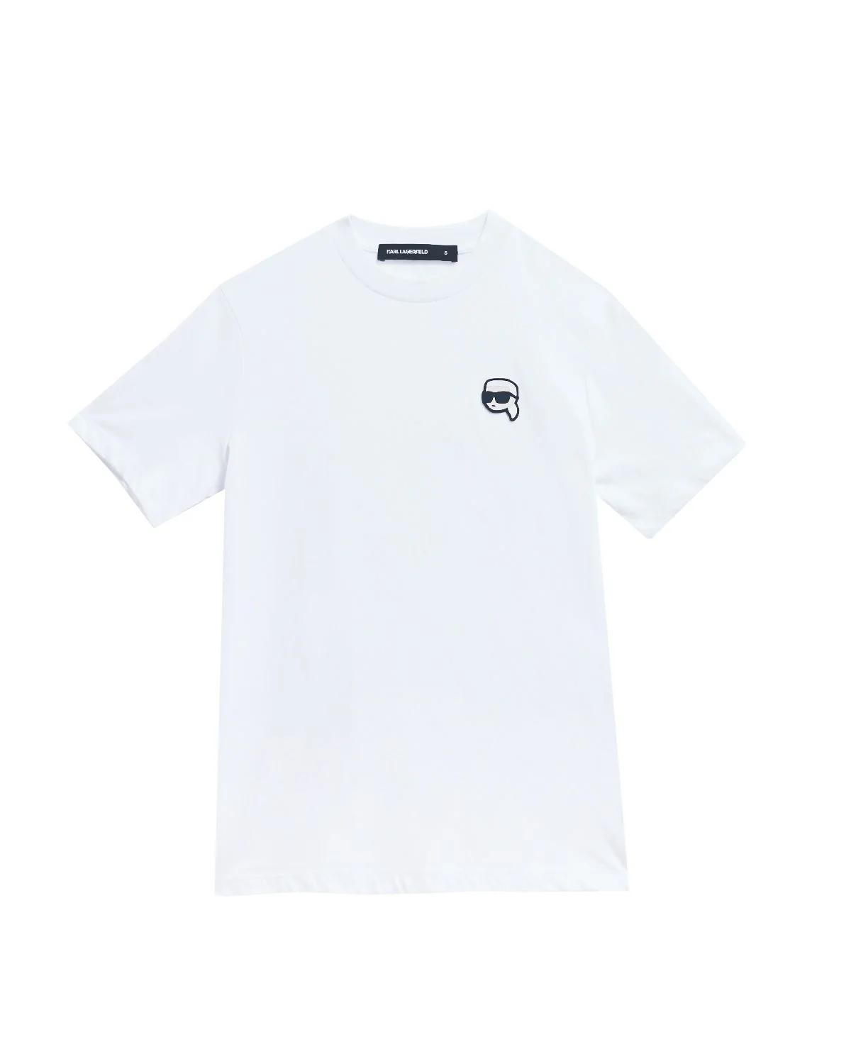 Karl Lagerfeld Karl Lagerfeld Karl Ikon-Patch Crewneck T-Shirt