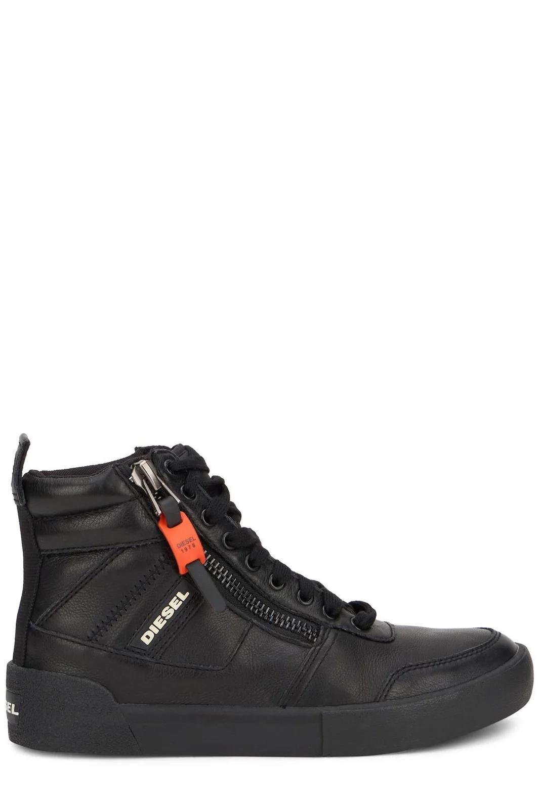DIESEL Diesel S-Dvelows Zip-Detail High-Top Sneakers