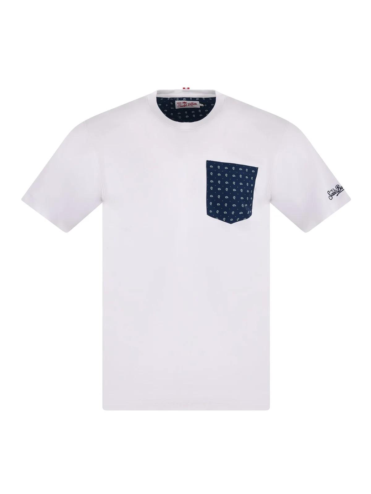 Mc2 Saint Barth Mc2 Saint Barth Blanche Short-Sleeved T-Shirt