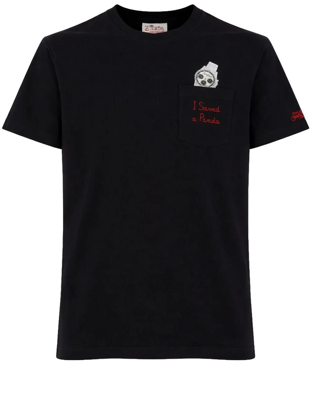 Mc2 Saint Barth Mc2 Saint Barth Trompe L’Oeil Pocket T-Shirt