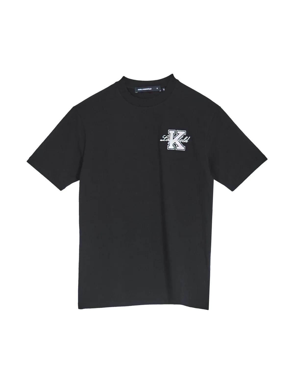 Karl Lagerfeld Karl Lagerfeld Logo Printed T-Shirt